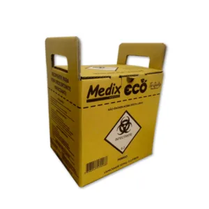 Caixa Coletora Perfuro Cortantes 3 Litros Medix