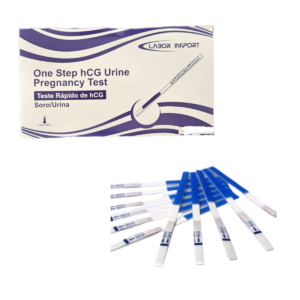 Teste De Gravidez 100 Unidades Hcg Labor Import